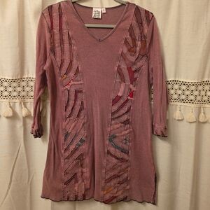 Parsley & Sage Plum Knit Top